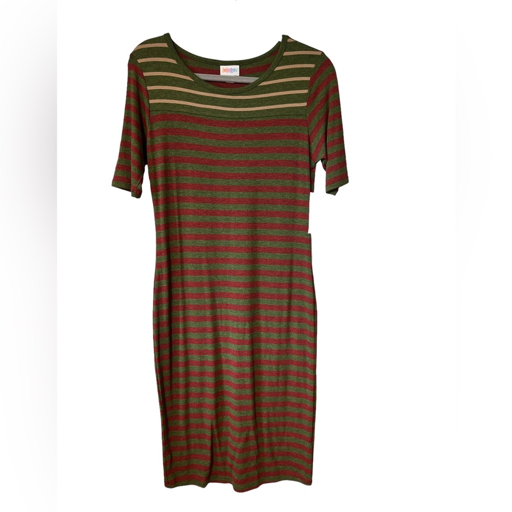 LulaRoe Striped Julia Dress